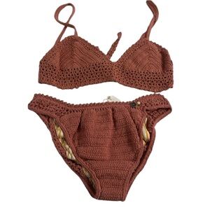 She made me crochet bikini